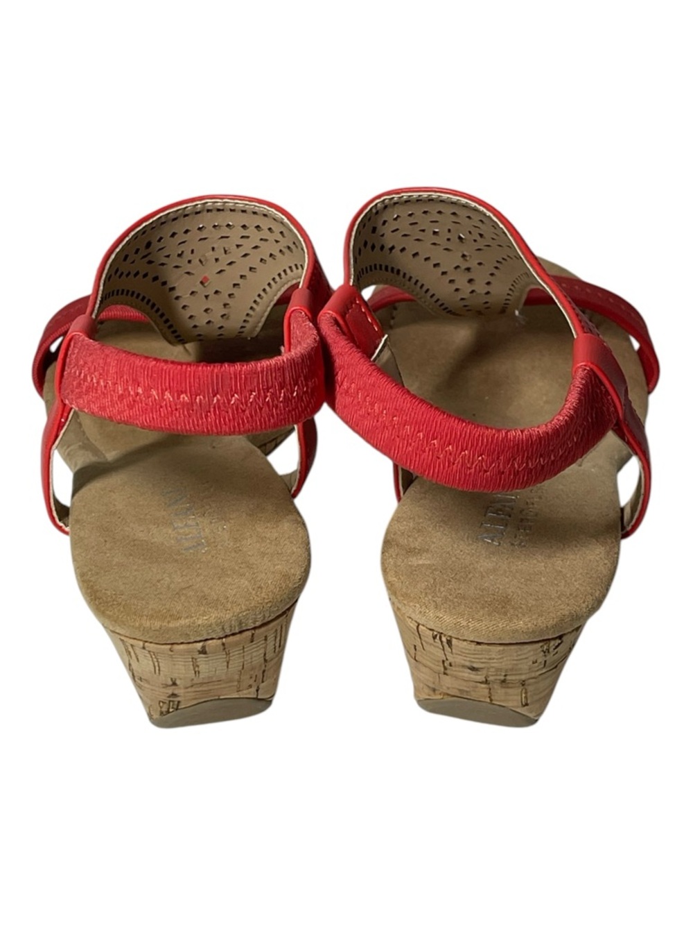 ALFANI Women's Coral T-Strap Step Round Toe Wedge Slip On Slingback Sandals New - Picture 5 of 9